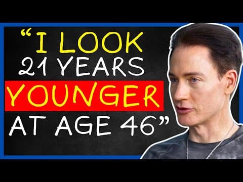 Bryan Johnson’s Extreme Regimen to Look Younger and Reverse his Skin Aging