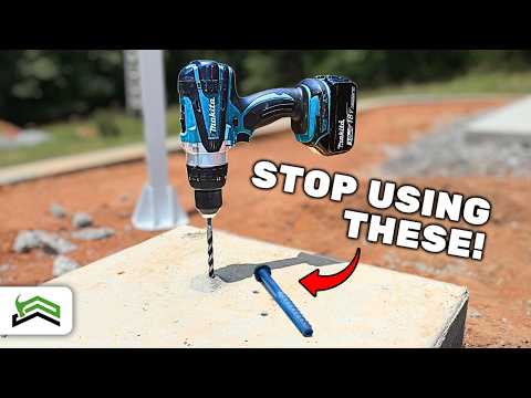 You're Doing It Wrong! | Why Most Homeowners Fail With Concrete Anchors