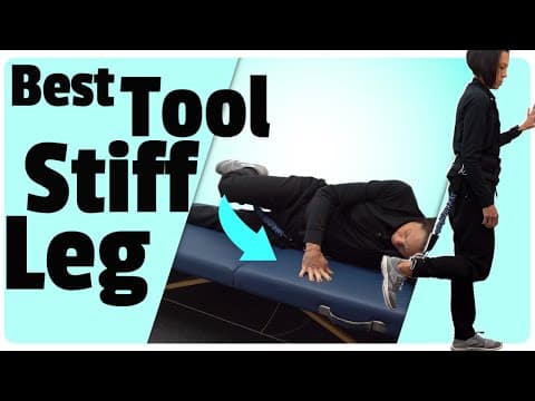 Best tool for a stiff leg after Stroke