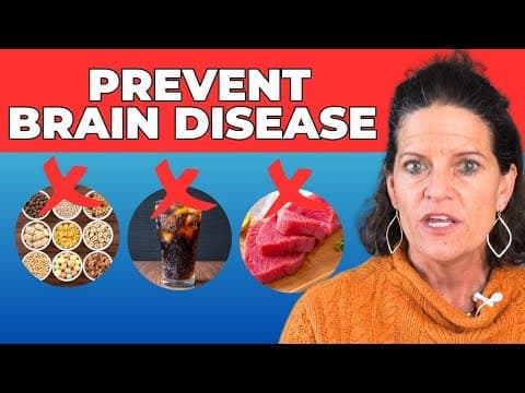 The 3 Most Harmful Foods Feeding Brain Disease! | Dr. Mindy Pelz