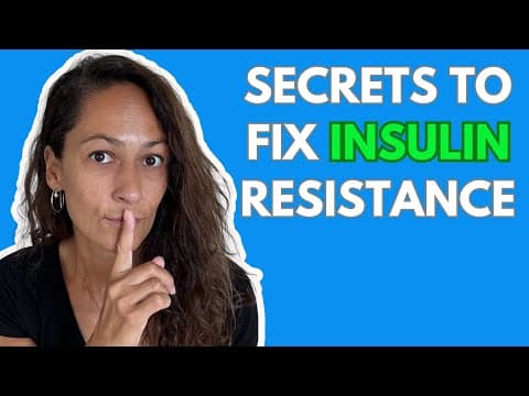 How to Reverse Insulin Resistance | 4 Simple Things You Can Do Every Day