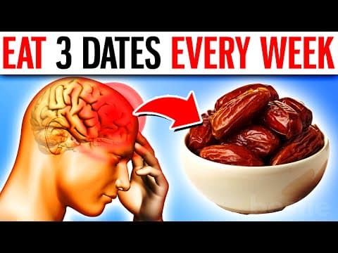 Only Eating 3 Dates A Day Every Week Will Do THIS To Your Body