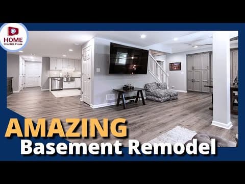 This Basement Renovation Turned Out Better Than Expected! (with a Full Kitchen)